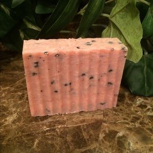 Watermelon lemonade natural soap handmade bar